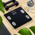 Весы напольные электронные Rion, BB-701-1,  Bluetooth, черные (467769)