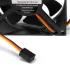Кулер корпус 80x80x25 Gembird S8025H-3P4M 3 pin/4pin Molex
