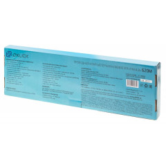 Клавиатура + мышь Oklick 620M клав:черный мышь:черный USB