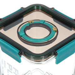 Банка для хранения продуктов, квадрат, 0.4 л (PET0550)