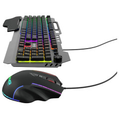 Набор игровой Oklick 700GMK черный USB