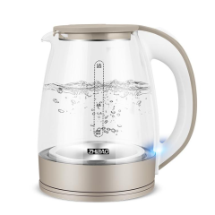 Чайник эл. Electric kettle стекло/беж (*7)