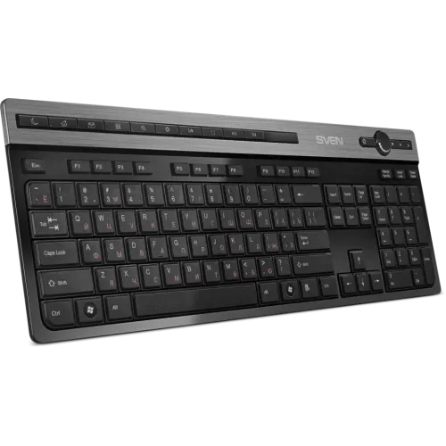 Клавиатура Sven KB-E5500W черный (SV-021931)