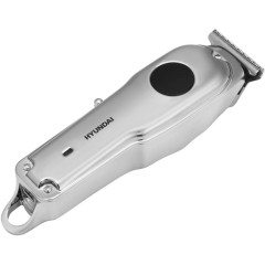 Машинка для стрижки Hyundai H-HC7111 серебристый/черный (акб)