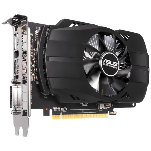 Видеокарта Asus PCI-E PH-RX550-4G-EVO AMD RX550 4096Mb 128 GDDR5 1183/6000 DVIx1/HDMIx1/DPx1/HDCP Re