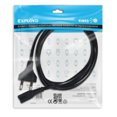 Кабель питания вилка 2 м EXPLOYD EX-K-1458