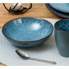 Тарелка керамика Daniks Файруза, суповая, круглая, 20 см (365999)