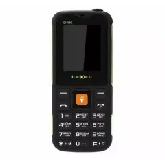 Сотовый телефон TEXET TM-D400 черный