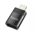 Переходник 8pin - Type C Hoco UA17 черный
