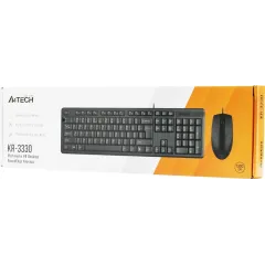 Клавиатура + Мышь A4Tech KR-3330 черный 