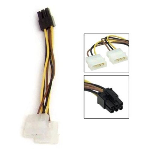 Кабель питания 2х6pin-8pin PCI Express Video ORIENT C391