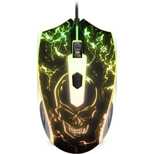 Набор игровой Defender Aura MKP-117 черный (521170) (*5)