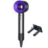 Фен Hair Dryer, проф., 5 магнт.насадок, фиолетовый (пурпурный) с креплением