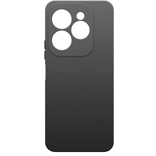 Бампер Infinix Hot 40i/Smart 8/Smart 8 Plus Borasco Microfiber Case черный
