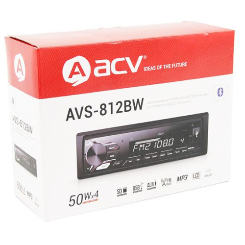 Автомагнитола-FLASH ACV AVS-812BB синий