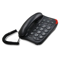 Телефон TEXET TX-214 черный