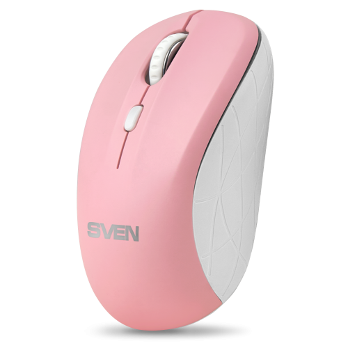 Мышь SVEN RX-230W розовая