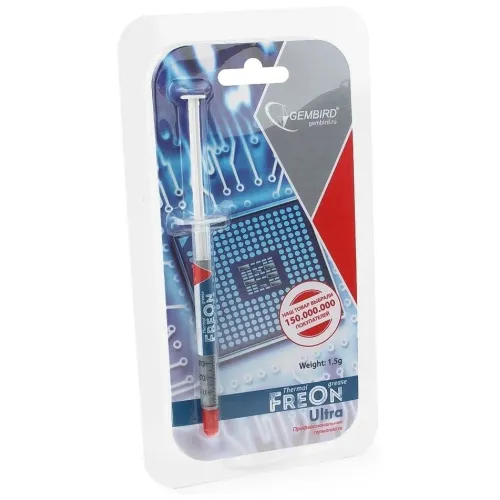 Термопаста Gembird FreOn Ultra GF-21-3 3 г, шприц