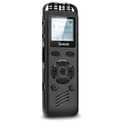 Диктофон SAVETEK 16 Gb с шумоподавлением