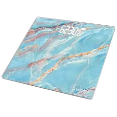 Весы напольные электронные MARTA MT-SC3600, голубой мрамор