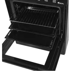 Газоэлектроплита IDEAL L 280 ГК чуг.черный (*11)