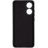 Бампер OPPO A78 4G ZIBELINO Soft Matte черный