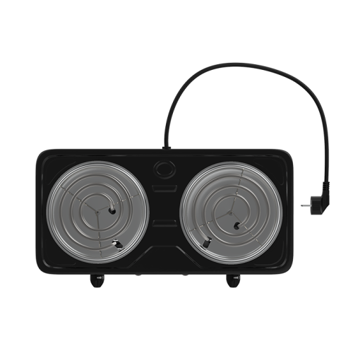 Настольная электроплита MAXVI HE201 черная (тен 2)