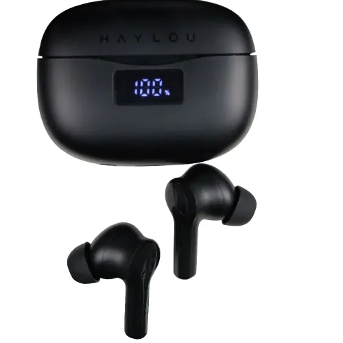 Гарнитура Bluetooth HAYLOU HQ6 ANС черный (*7)