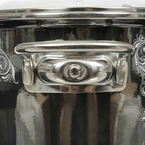 Кастрюля VITROSS Iseberg, эмаль, индукция, мокрый асфальт, 2 л.(8SD165S)