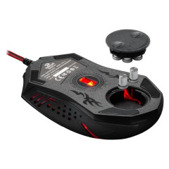 Мышь RedDragon M601BA черный/красный игровая + коврик для мыши 