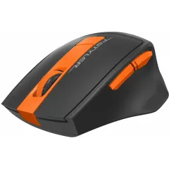 Мышь A4 Fstyler FG30S серый/оранжевый оптическая (2000dpi) беспроводная USB (*7)