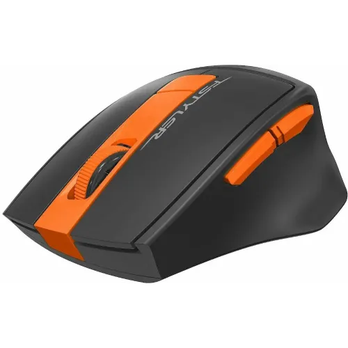 Мышь A4 Fstyler FG30S серый/оранжевый оптическая (2000dpi) беспроводная USB (*7)