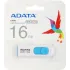 Карта USB2.0 16 GB A-DATA C008 AC008-16G-RWE белый/синий