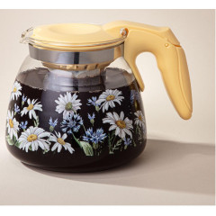 Чайник заварочный, 900 мл, стекло AGNESS, 885-111, ВАСИЛЬКИ