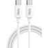 Кабель USB 2.0 Type C - Type C 1 м TFN ,TFN-CUSBCUSB1MTPWH TPE white