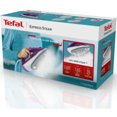 Утюг TEFAL FV 2836 E0 белый, фиолетовый