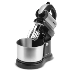 Миксер с чашей VITEK VT-1418 стальной/черный