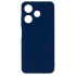 Бампер Tecno Spark 10C ZIBELINO Soft Matte синий с микрофиброй