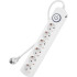 Фильтр сетевой Ippon BK-6-EU-3-10-W 3м белый