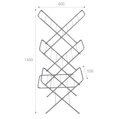 Сушилка для белья VIOLET Оптима 15м (металлик) 301517