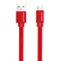 Кабель USB 2.0 A вилка - microUSB 1 м More choice K20m Red