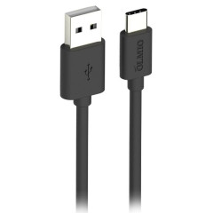 Кабель USB 2.0 A вилка - Type C 1 м OLMIO 2.1A черный