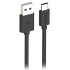 Кабель USB 2.0 A вилка - Type C 1 м OLMIO 2.1A черный