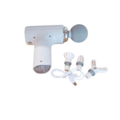 Массажер перкуссионный NN для шеи, головы и ног, белый