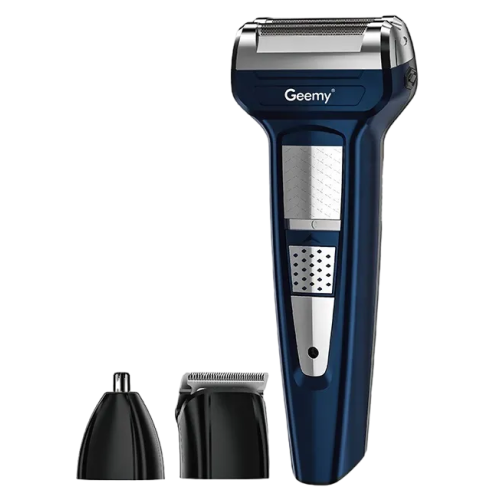 Машинка для стрижки (триммер) Geemy GM6582, 3в1, синий (847098090)