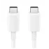 Кабель USB 2.0 Type C - Type C 1 м SAMSUNG EP-DN975BWEGWW белый