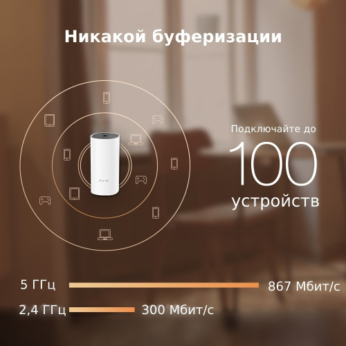 Маршрутизатор TP-Link Mesh DECO E4 (DECO E4) 3 шт (*14)