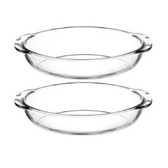 Форма для выпечки стекло Borcam овальная, с крышкой, 19,5х35х7 см, 2,25 л (59022)(396361)