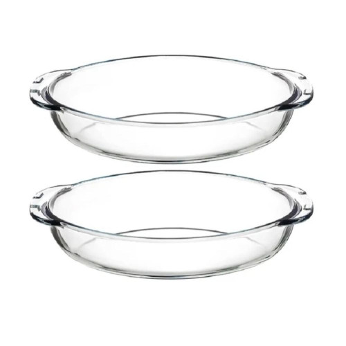 Форма для выпечки стекло Borcam овальная, с крышкой, 19,5х35х7 см, 2,25 л (59022)(396361)