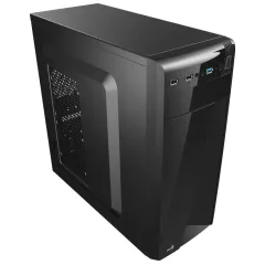 Корпус Aerocool CS-1101 черный без БП ATX 2x120mm 1x140mm 2xUSB2.0 1xUSB3.0 audio